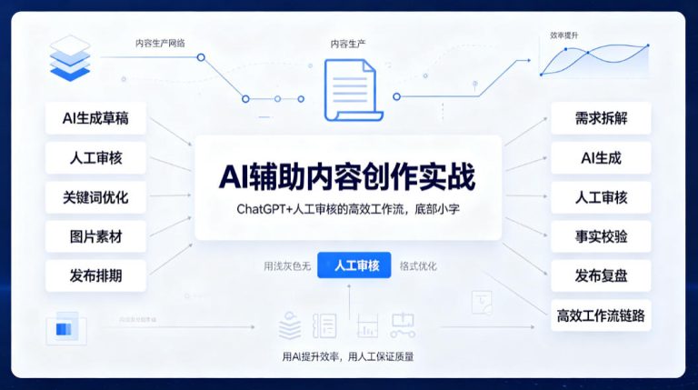 AI辅助内容创作实战：ChatGPT+人工审核的高效工作流