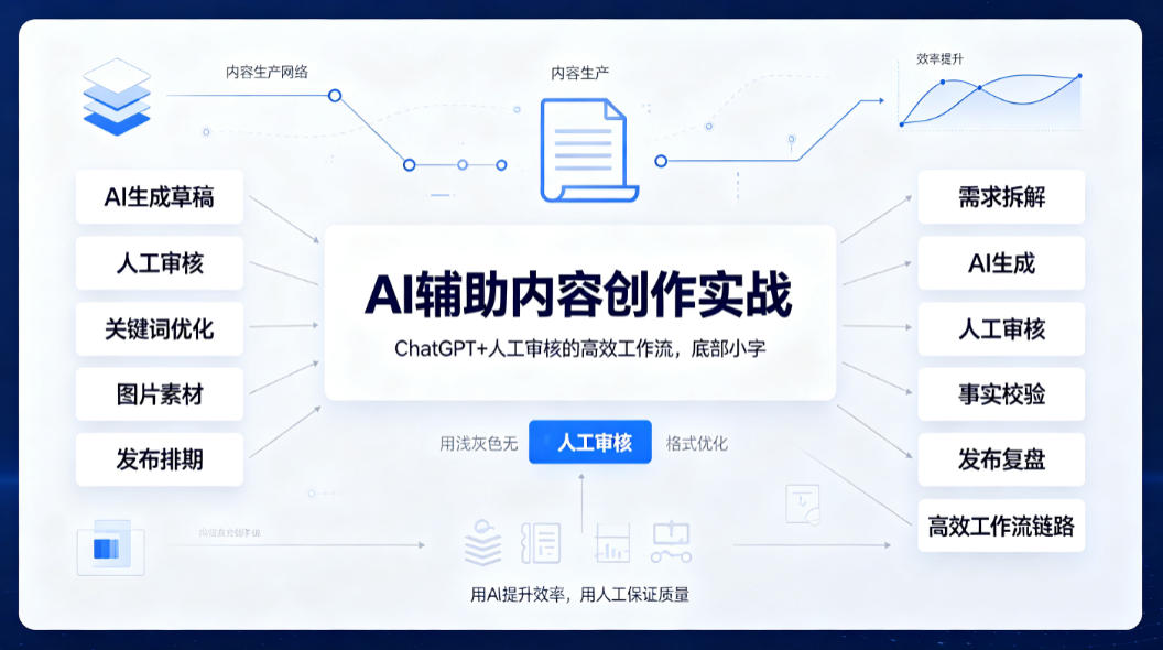 AI辅助内容创作实战：ChatGPT+人工审核的高效工作流