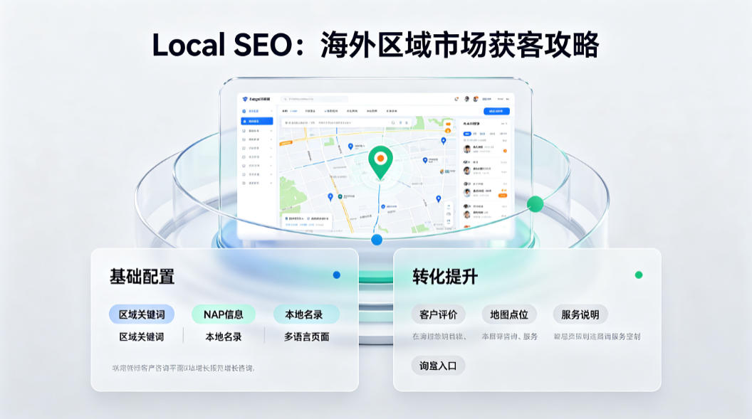 Local SEO本地化SEO：海外区域市场获客攻略