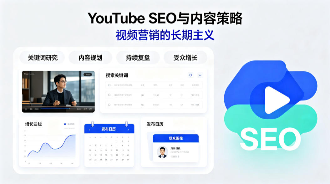 YouTube SEO与内容策略：视频营销的长期主义