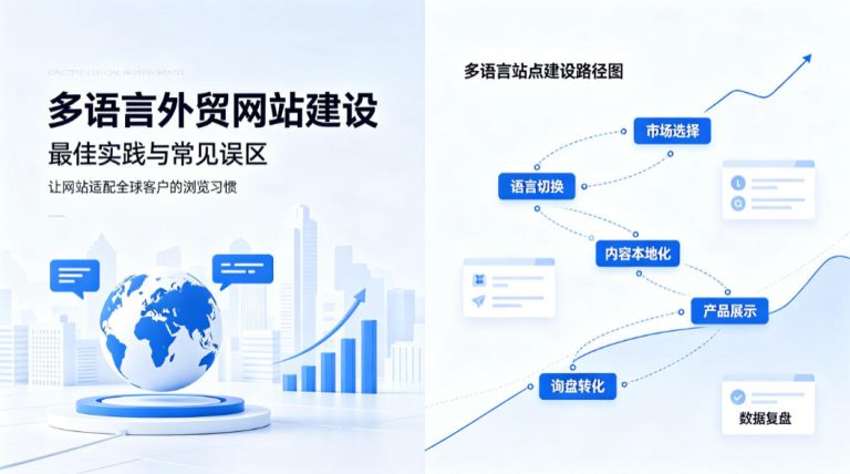 多语言外贸网站建设：最佳实践与常见误区