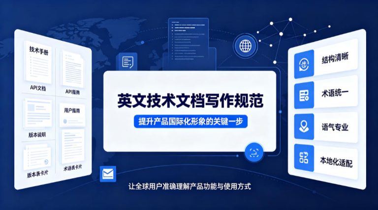 英文技术文档写作规范：提升产品国际化形象的关键一步